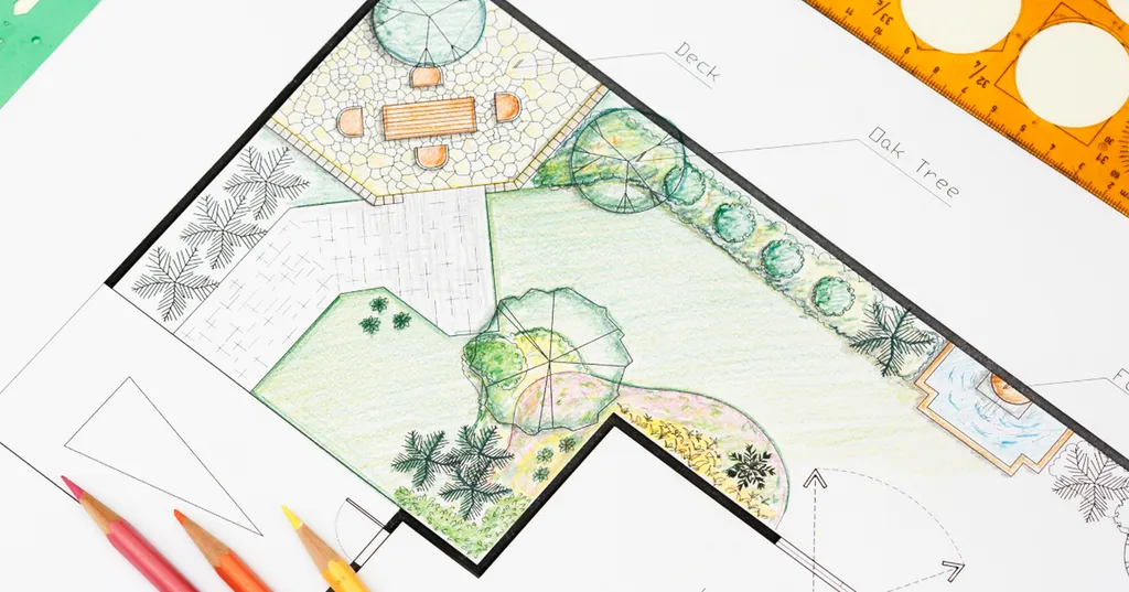 Conception de jardin sur plan à Saint-Rémy-de-Provence 13210 et alentours, dans les Alpilles, pour un espace extérieur unique