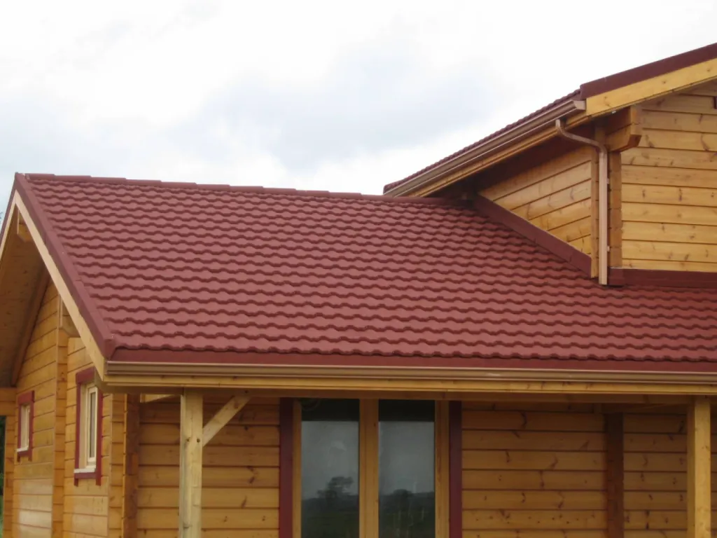 Maison bois toiture GERARD CLASSIC 1