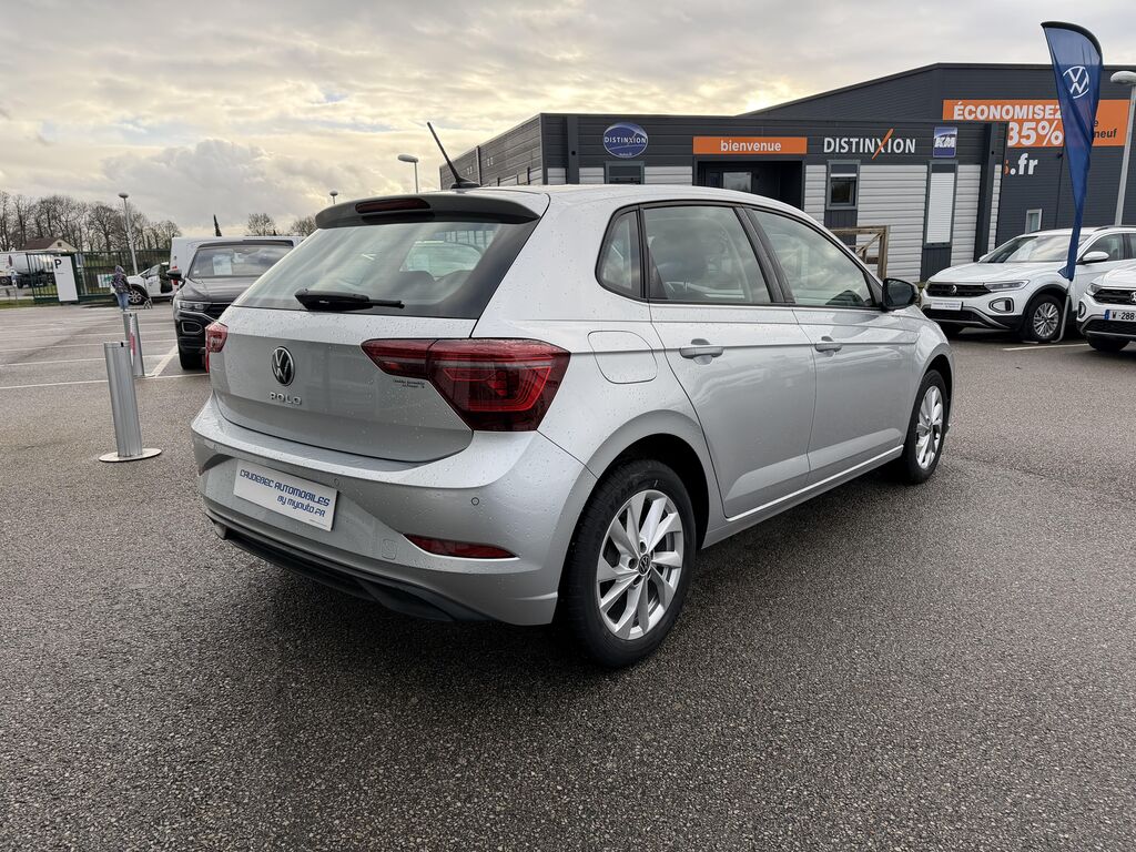 Volkswagen Polo occasion essence 95 ch faible kilométrage proche Le Havre en Normandie