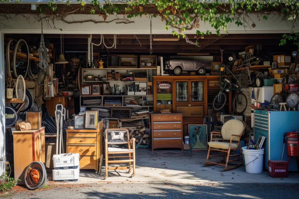 Débarras cave, grenier, garage