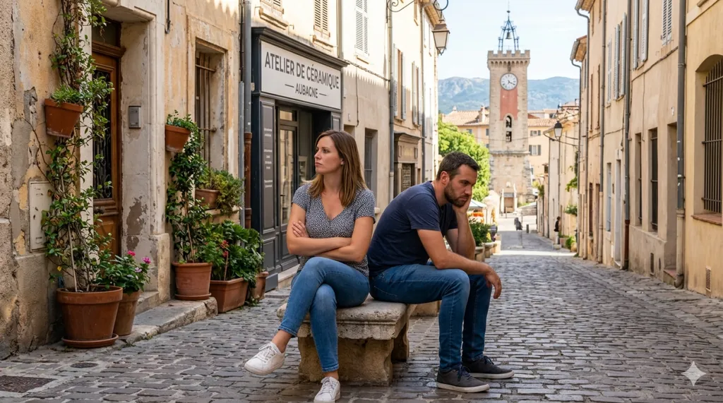 Il est de plus en plus distant : est-ce la fin de notre couple ? J’habite Aubagne et je souhaite une voyance par téléphone avec Brigitte.