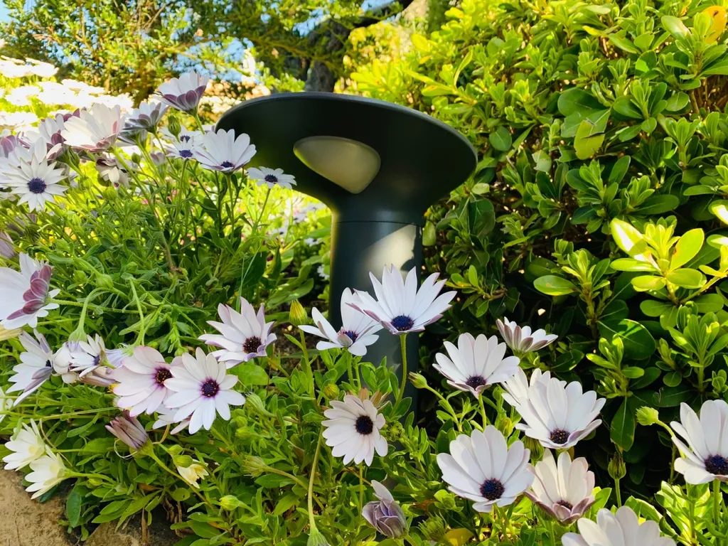 Installation de luminaire extérieur SLV dans un jardin à Gémenos 13420