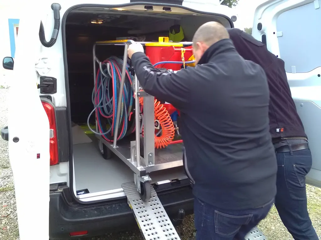 sablage basse pression