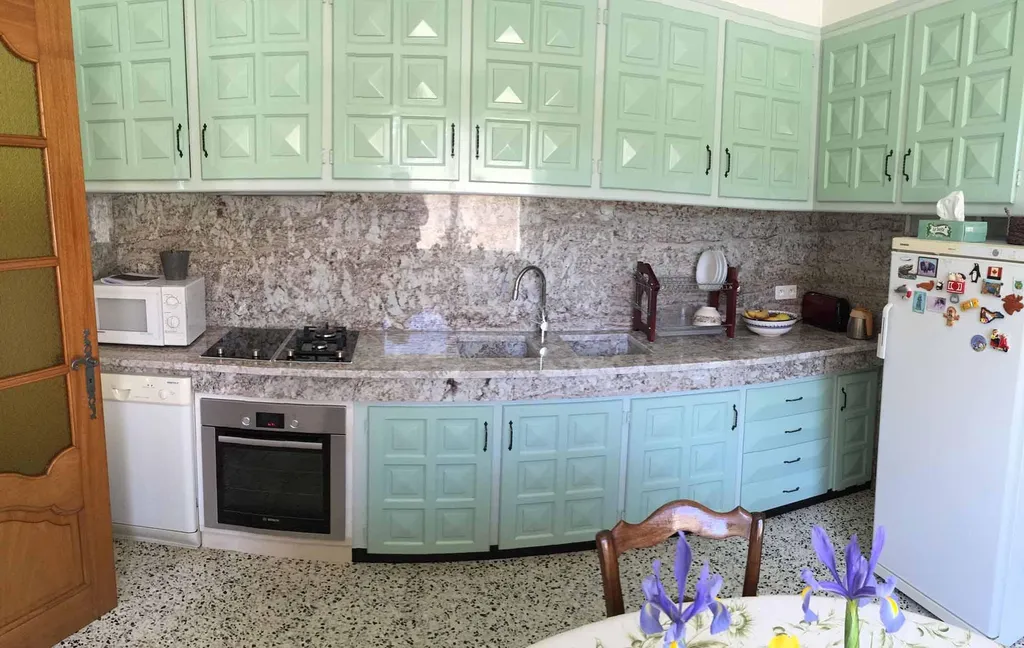 Cuisine et plans en granit