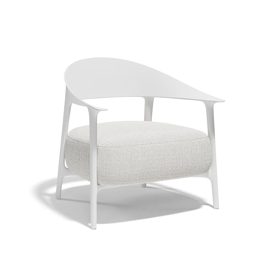 fauteuil d'extérieur blanc contemporain chez Alliance Tiffany à Hyères