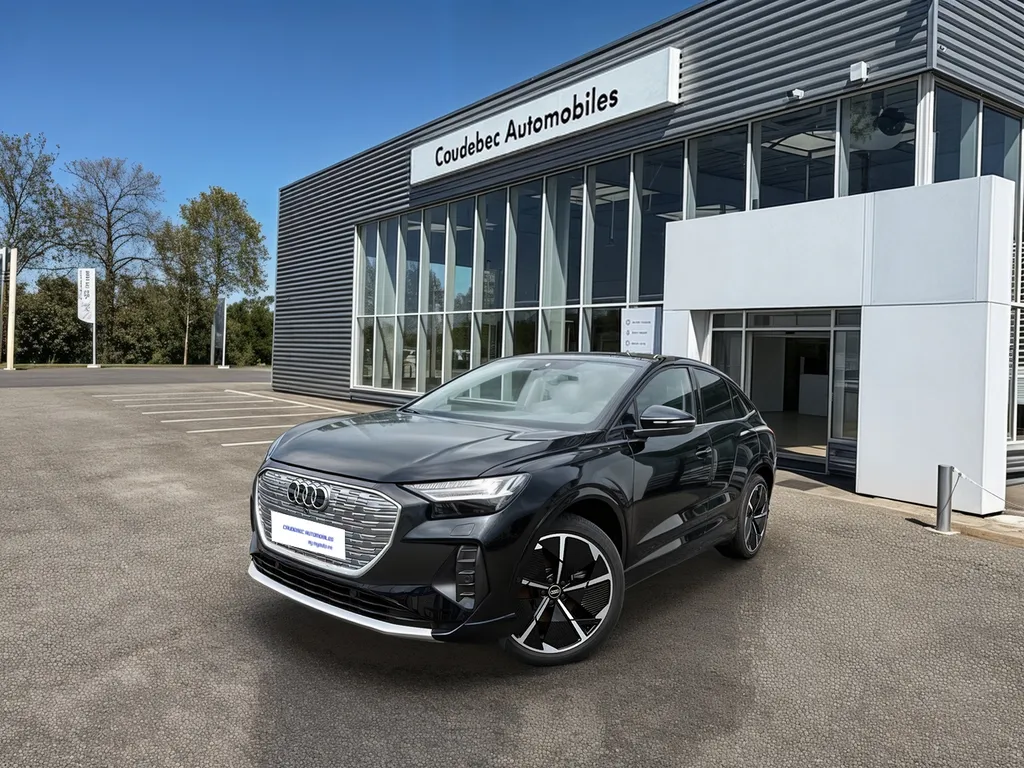 Audi Q4 e-tron Sportback d'occasion proche à Le Havre : SUV électrique haut de gamme garanti chez Caudebec Automobiles