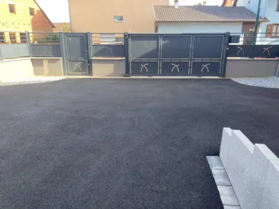 Projet d'enrobé maison à Strasbourg CLK 