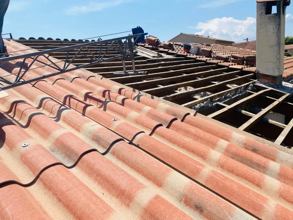 pose de pst flammée sur Aix en Provence