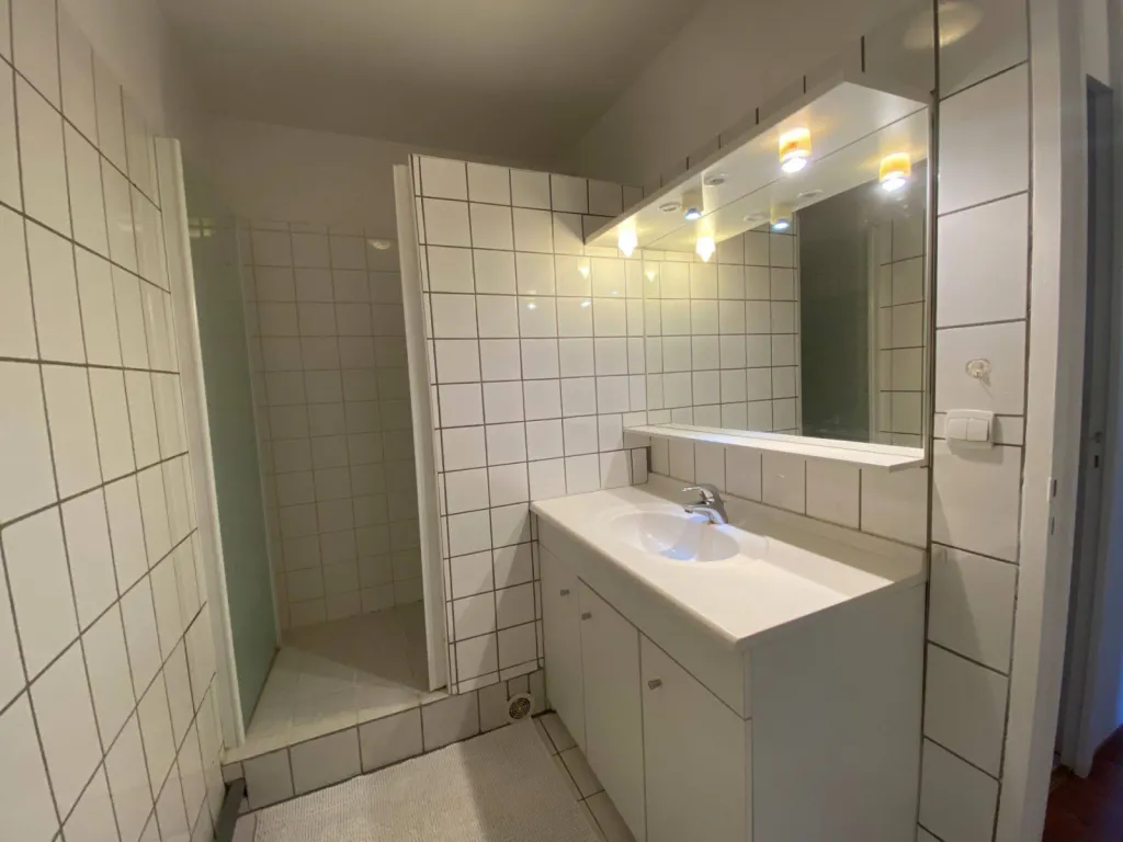 salle de bain spacieuse 