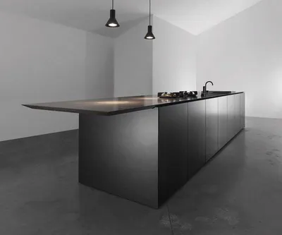 Ilot M5 avec plan en lévitation