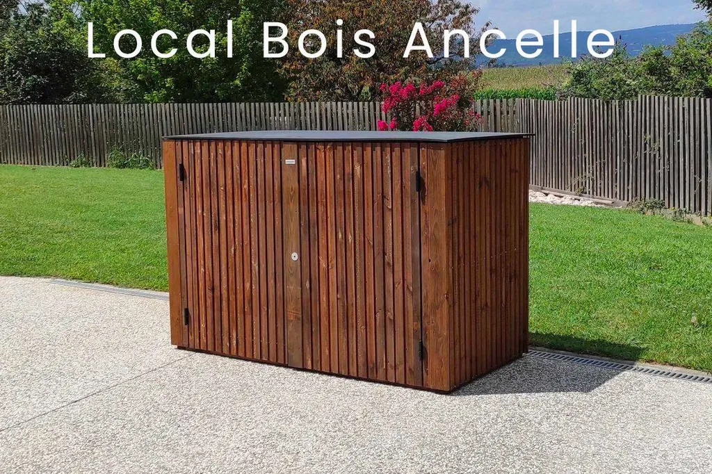 local pour piscine en bois ancelle chez Alliance piscines