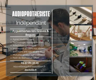 Audioprothésiste, réparation d'appareil auditif à Martillac