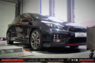 Reprogrammation moteur Salon de Provence - Kia Cee'd GT 1.6 T-GDI 204cv - ADP Performance