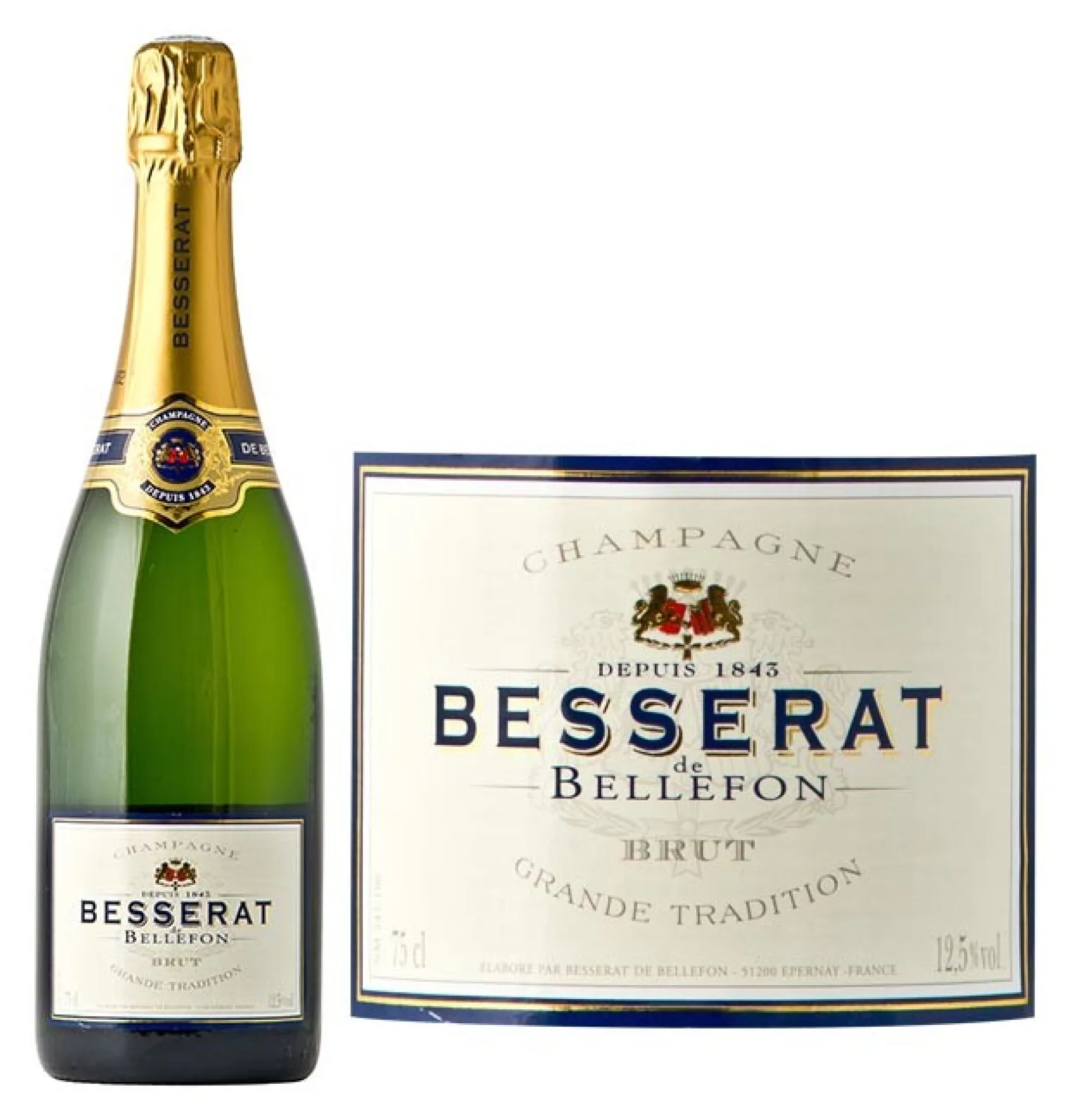 CHAMPAGNE BESSERAT CUVEE DES MOINE GIRONDE
