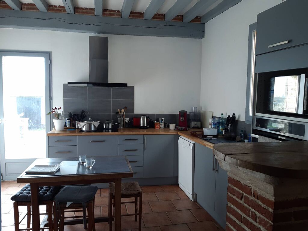 Maison en briques et colombages, région Lisieux, Calvados 14