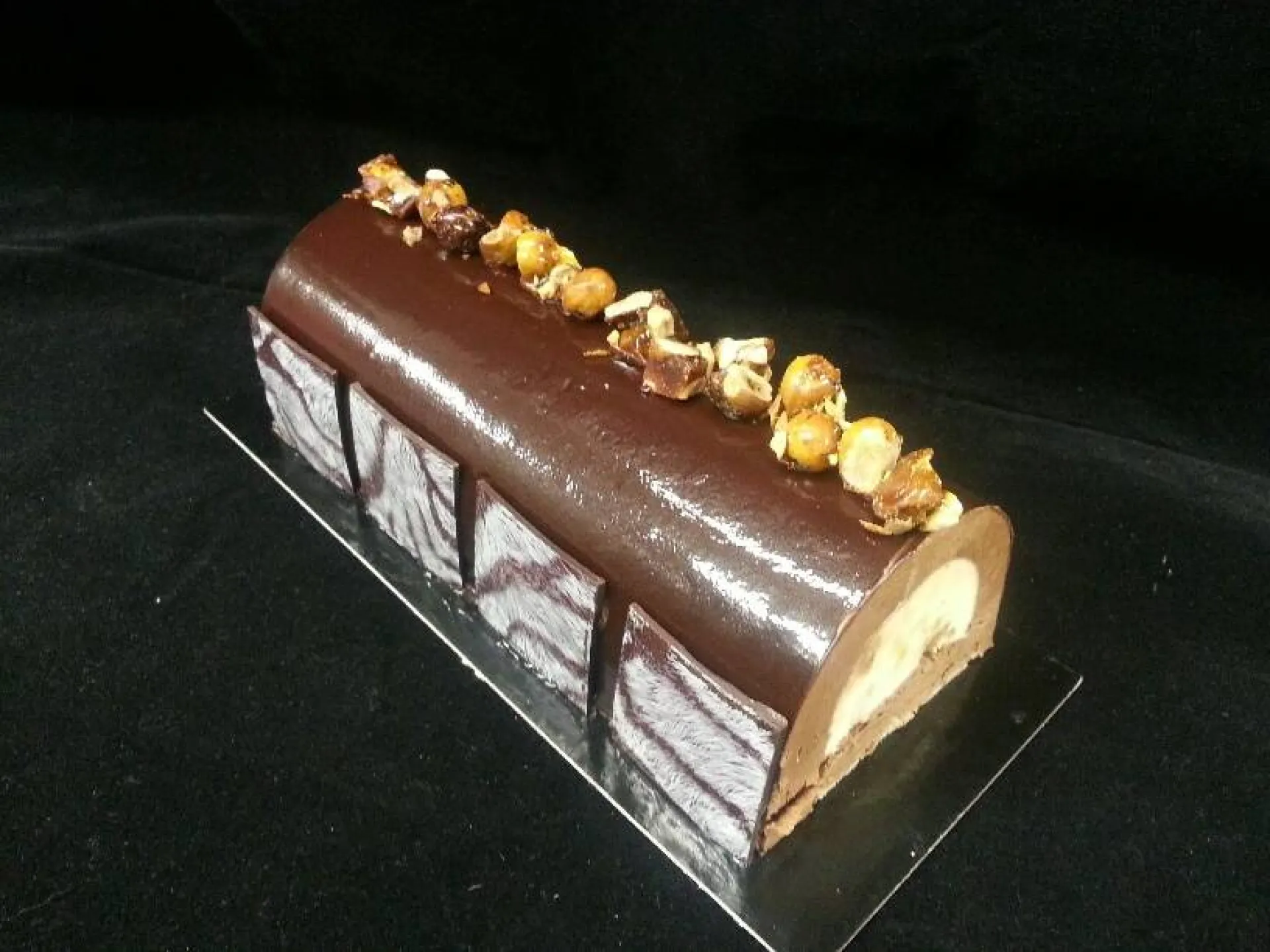buche chocolat vanille,villefranche sur saone