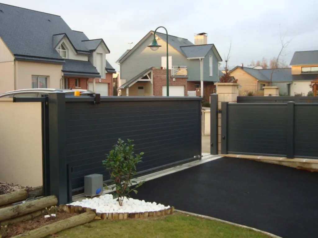 Motorisation de portail coulissant