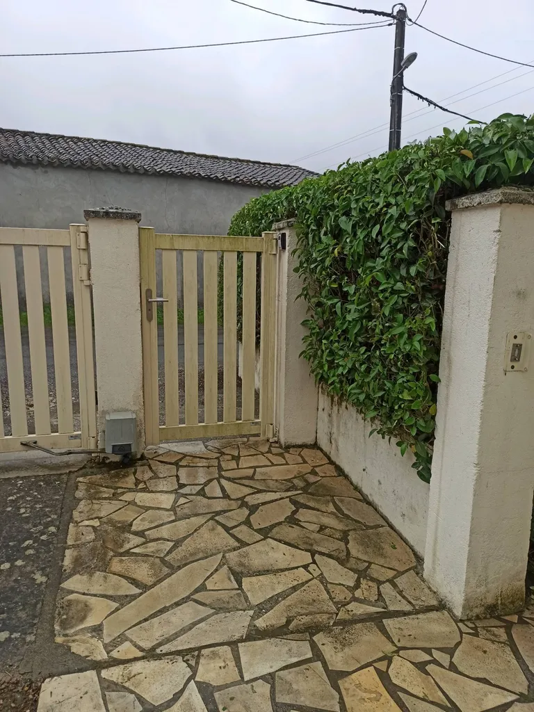 Taille d'une haie avec évacuation de déchets sur la commune de Lalande de Fronsac en Gironde proche Libourne