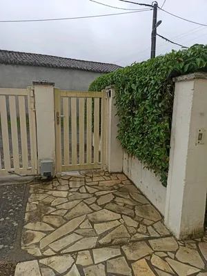 Taille d'une haie avec évacuation de déchets sur la commune de Lalande de Fronsac en Gironde proche Libourne