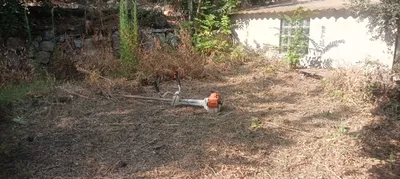 Mise en securite d un jardin dans.un centre pourenfants.