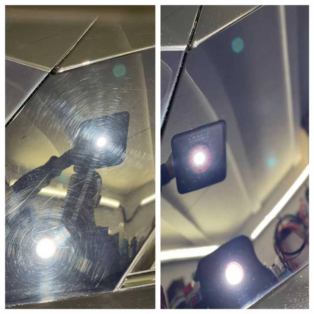 Récupération de la carrosserie d'un Range Rover Velar près de Mornant dans le Rhône