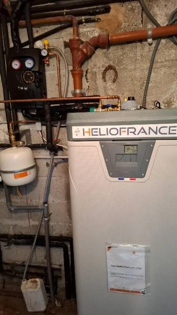 Remplacement d'un ballon solaire par un HelioFrance modèle Calysse