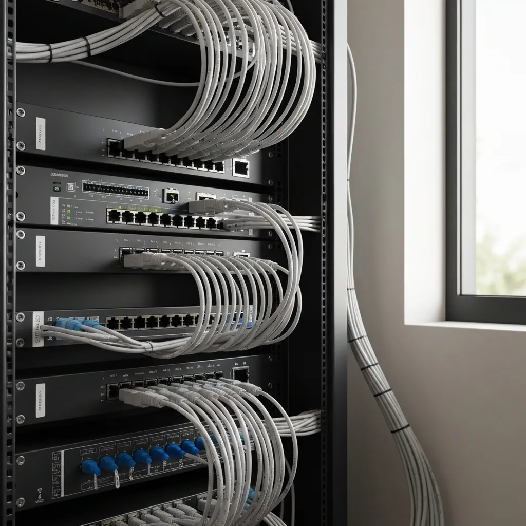 Quelles sont les exigences de câblage structuré pour déployer un système domotique Crestron ou Control4 dans une villa ?