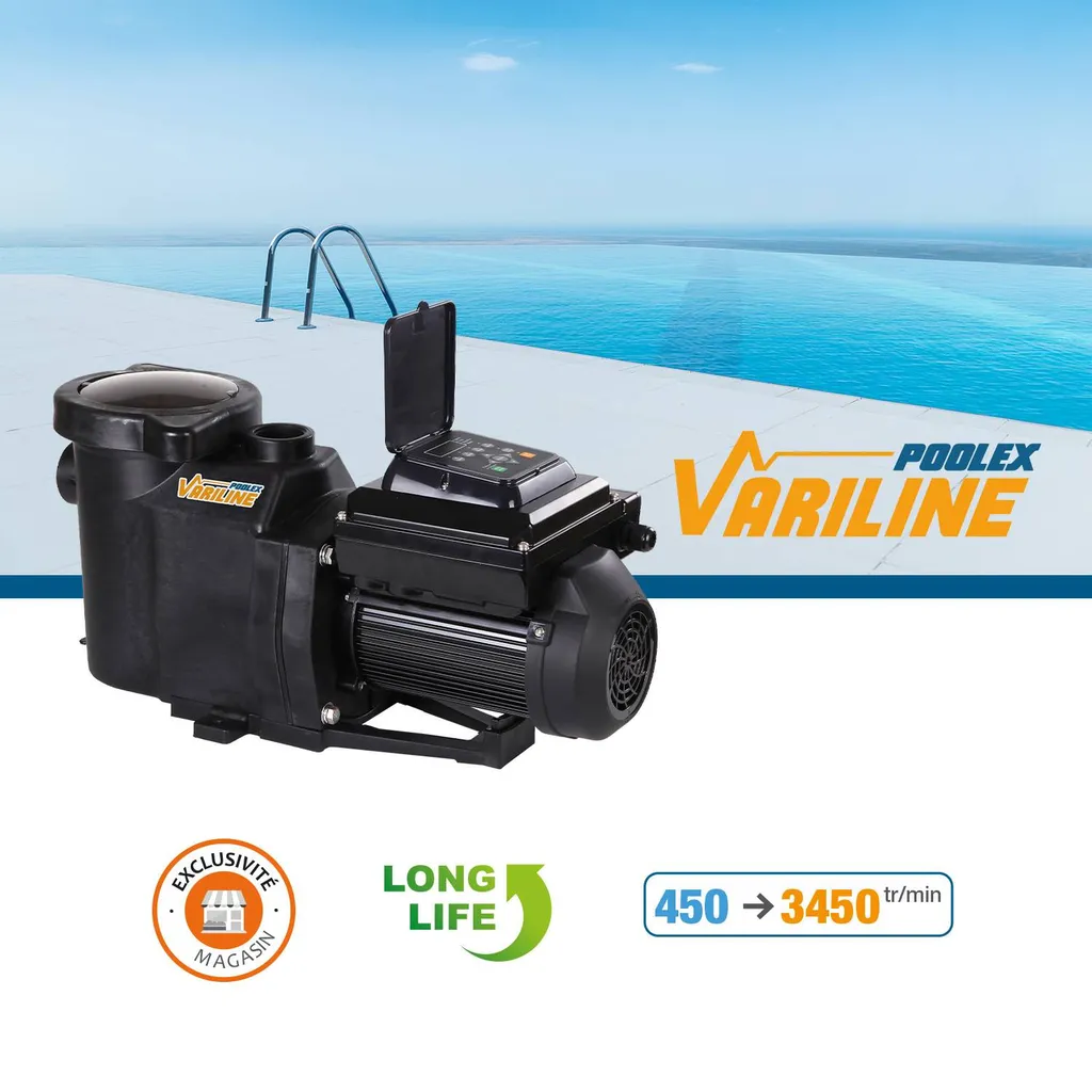 Piscine connectée : pompe variline alliance piscines 83 CUERS