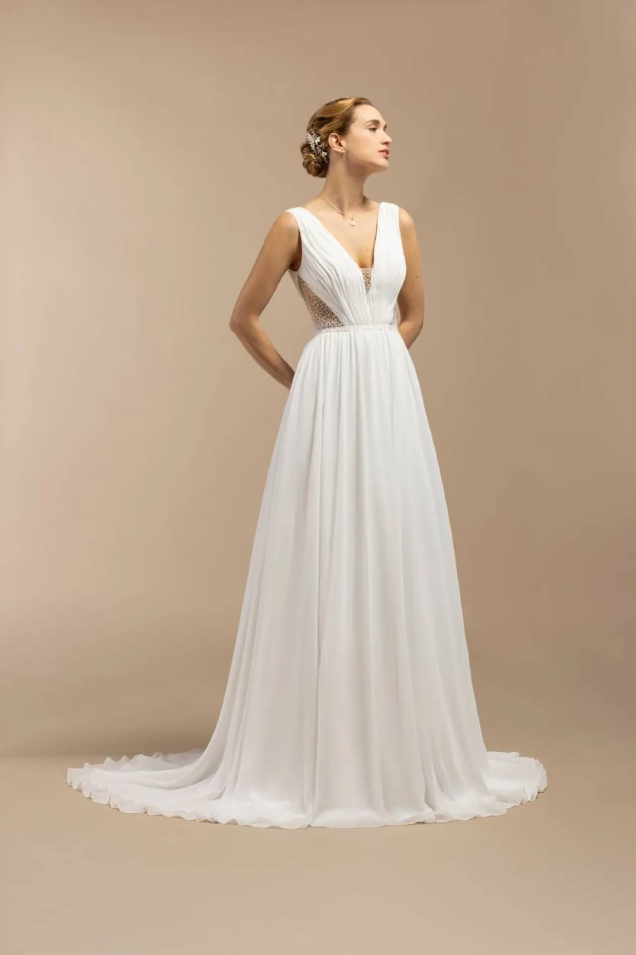 robe de mariée droite