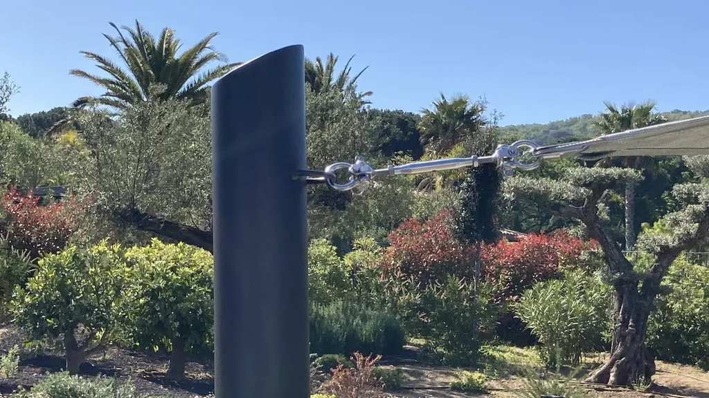 Fixation Voile d'ombrage Alpes Maritimes Cannes 