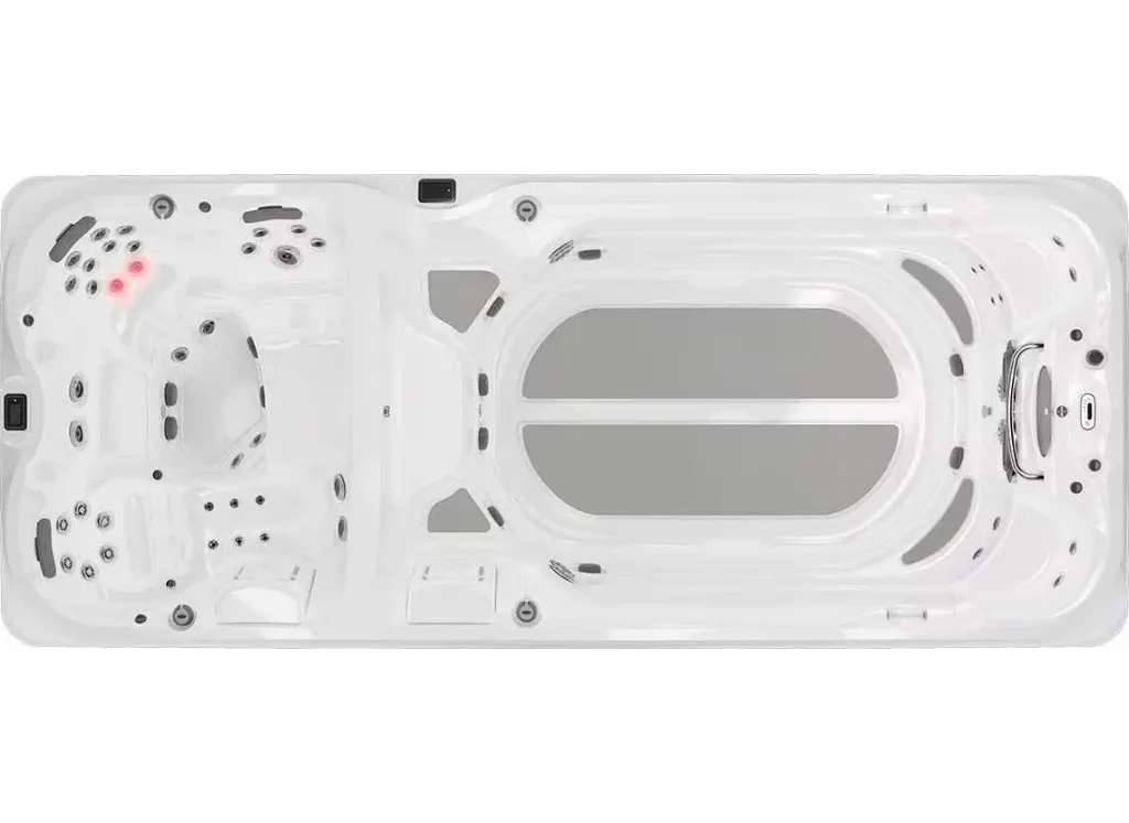 Spa de nage PowerPro™ J-19 bizone : performance et détente en toute indépendance