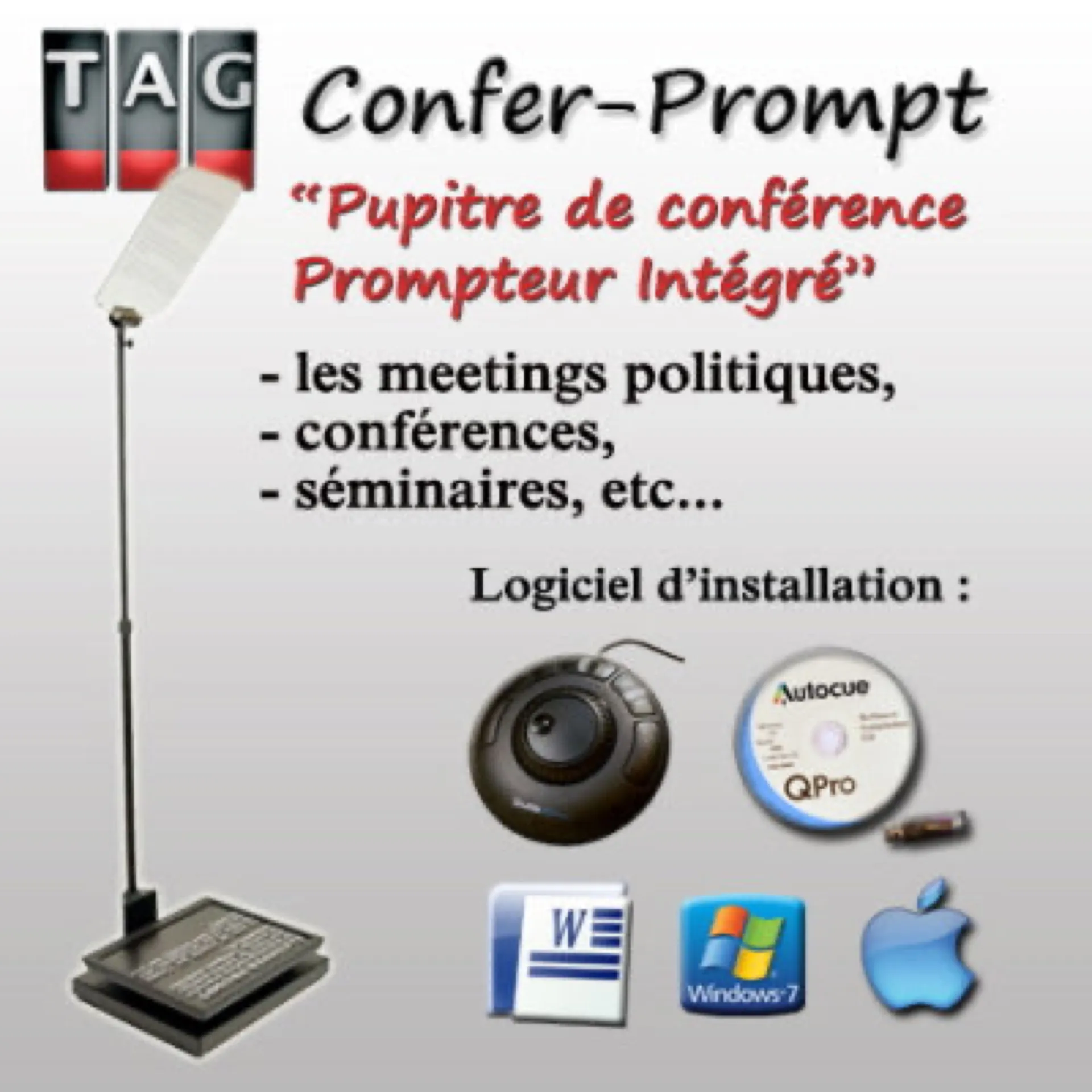 location prompteur video à Antibes dans les alpes maritimes