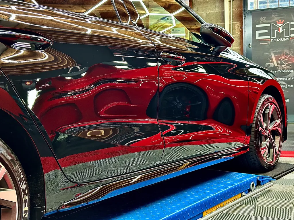 centre de DETAILING Lyon traitement céramique carosserie et jantes Audi A3