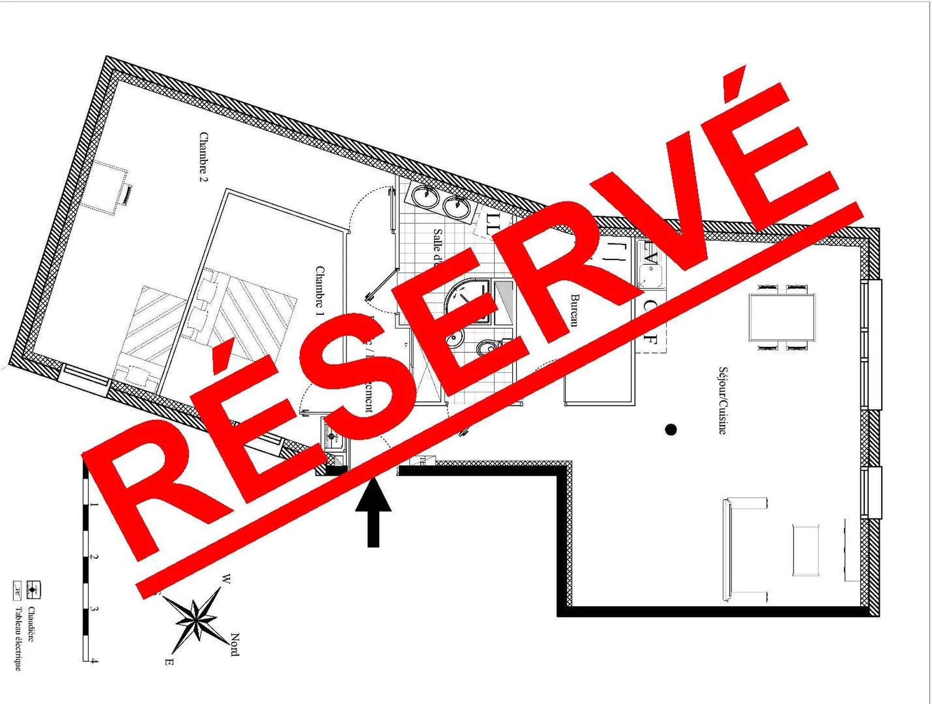 Appartement en centre ville