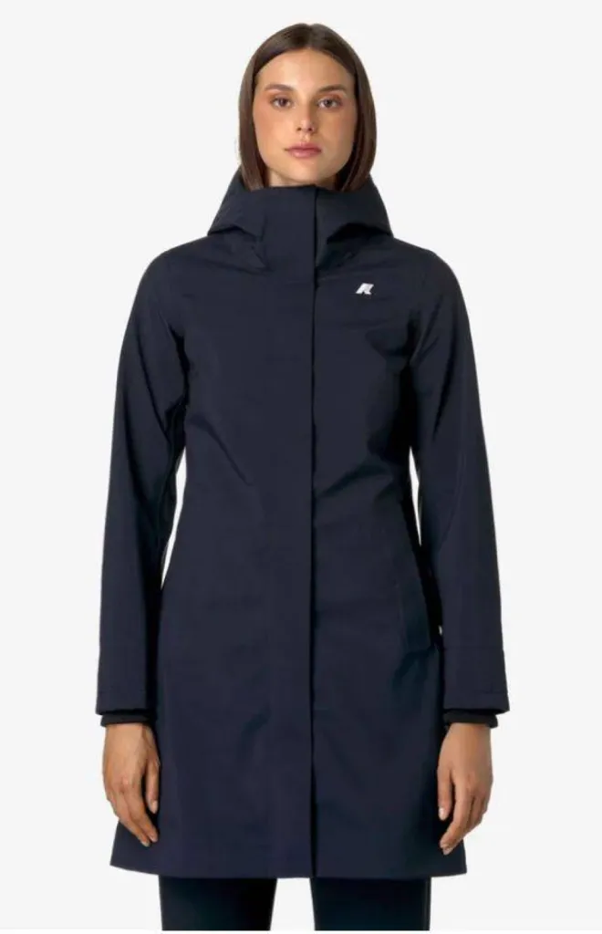  parka mi-longue Stephy pour femme Navy chez Urban Chic 