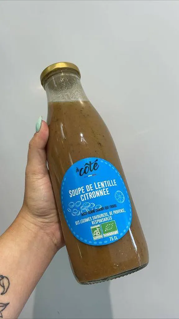 SOUPE de lentille citronnée 0.75LT