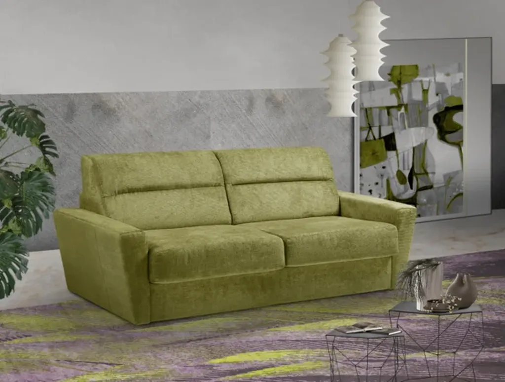 Vente de canapé-lit Melbourne de Poltronificio Pantano avec housse déhoussable pour élégance et optimisation d'espace proche de Lyon