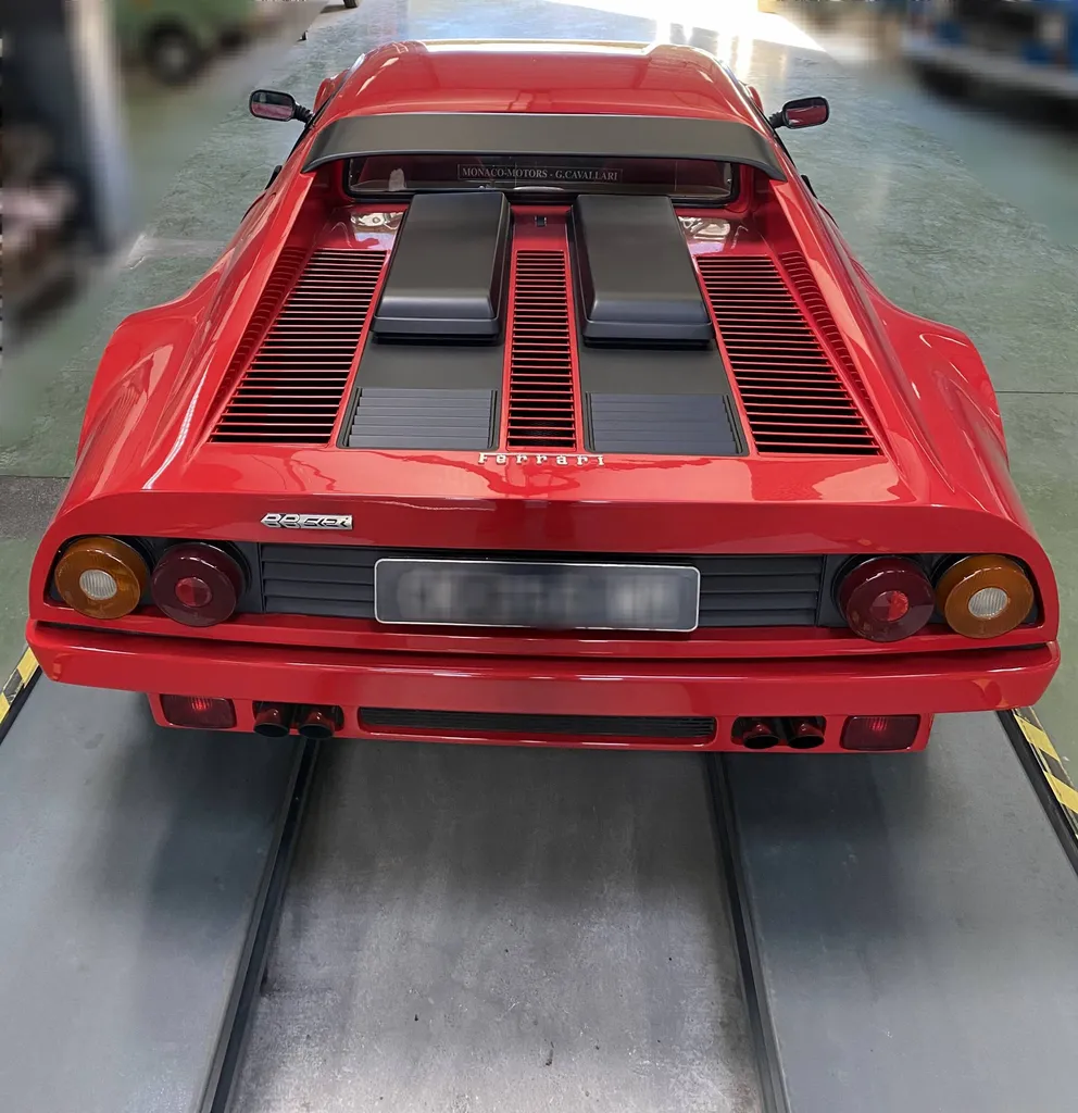 Votre centre de contrôle technique Autosur Martigues a eu l'occasion de contrôler une Ferrari BB 512i