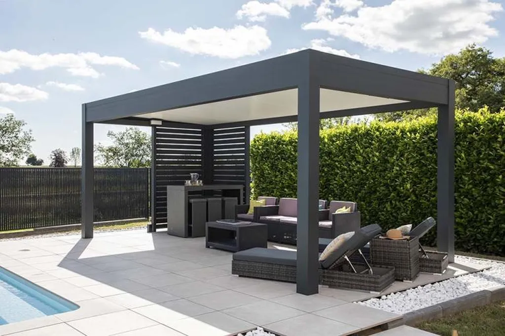 Prix pergola isolante toit plat en îlot à Strasbourg et Haguenau : à partir de 9 935 €