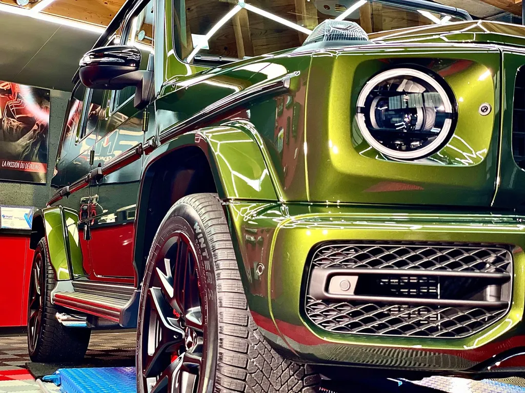 Film de protection carrosserie Lyon PPF Mercedes G63 AMG