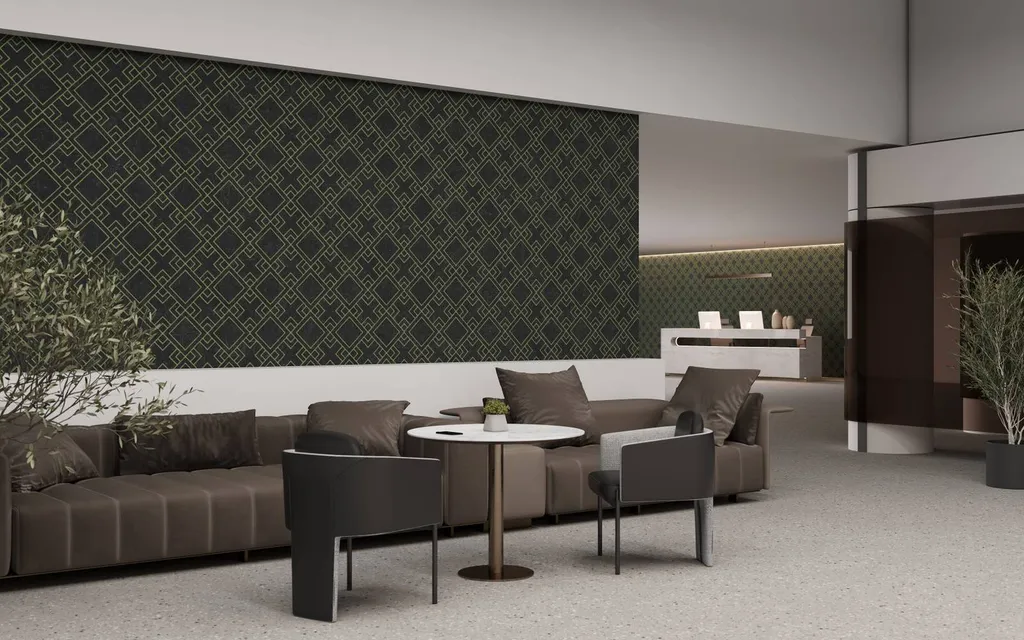 Revêtement mural pour personnaliser les murs tout en captant les ondes dans un bureau à Nîmes 