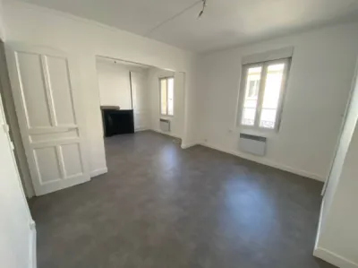 Lino gris foncé effet béton