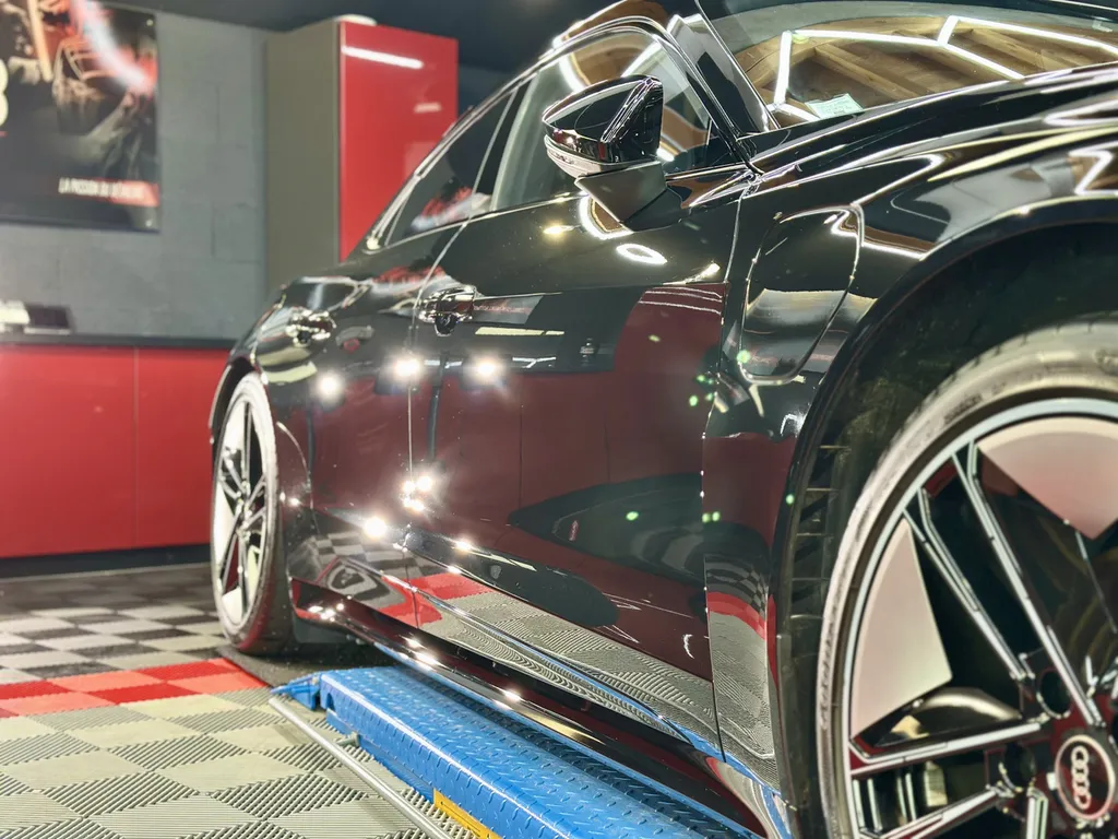 Detailing Lyon spécialiste du traitement céramique et de la protection carrosserie Audi e-tron GT