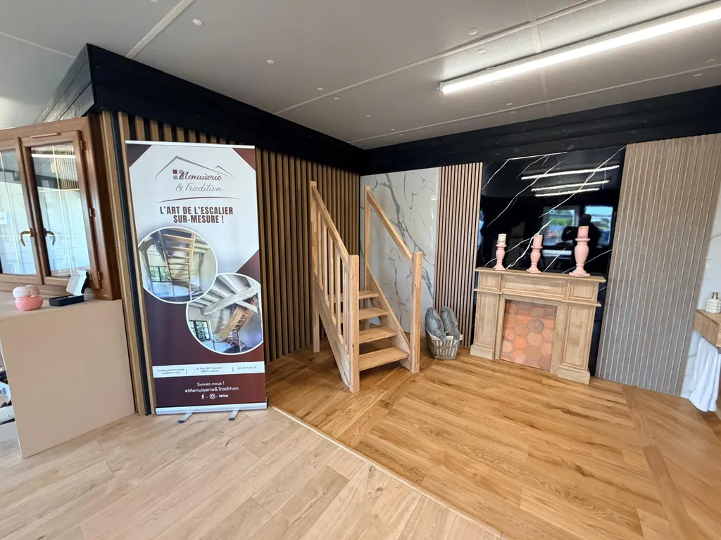 Menuiserie & Tradition, atelier de menuiserie artisanale pour projets sur-mesure d’ossature bois et aménagements intérieurs près de Dieppe