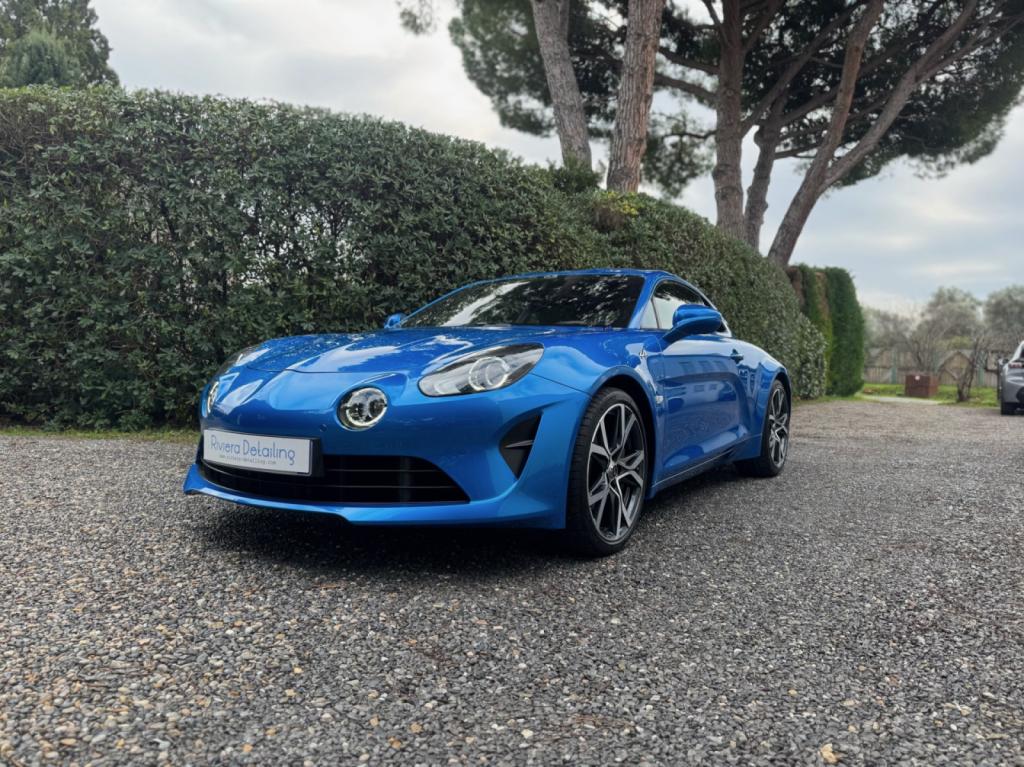 Film de protection en polyuréthane 200 microns pour Alpine A110 – Saint‑Laurent‑du‑Var