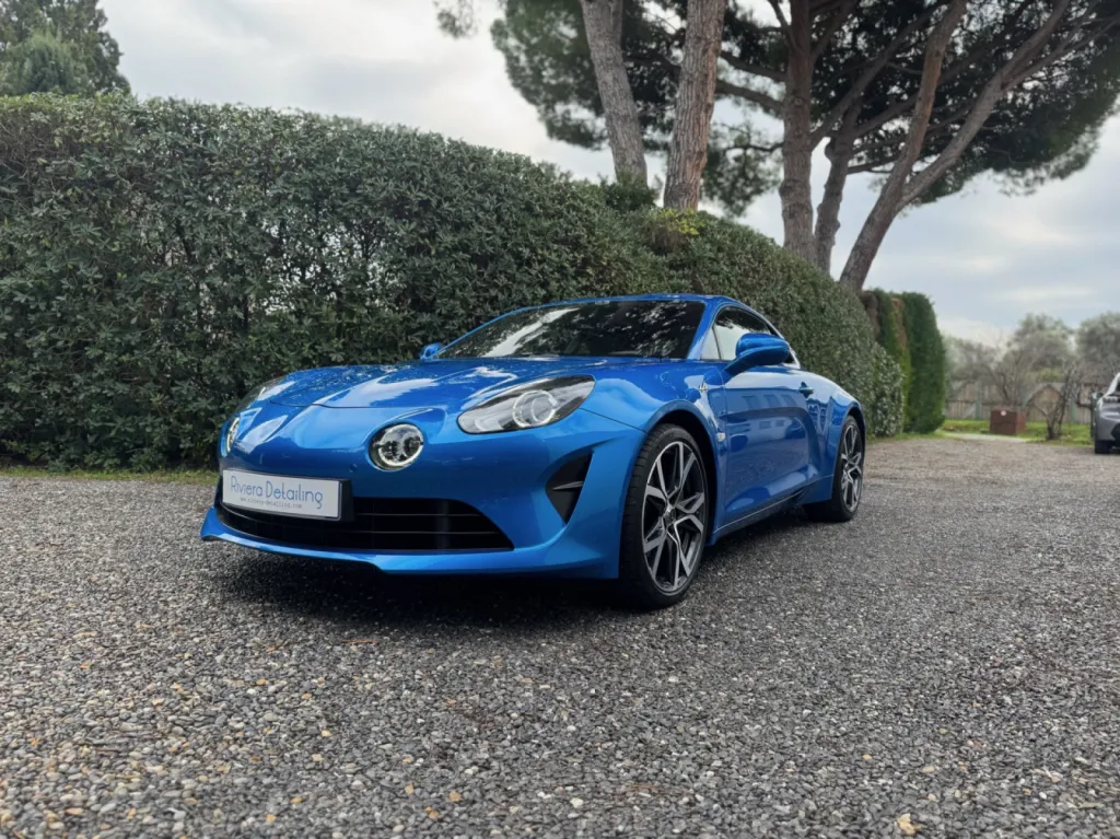 Film de protection en polyuréthane 200 microns pour Alpine A110 – Saint‑Laurent‑du‑Var