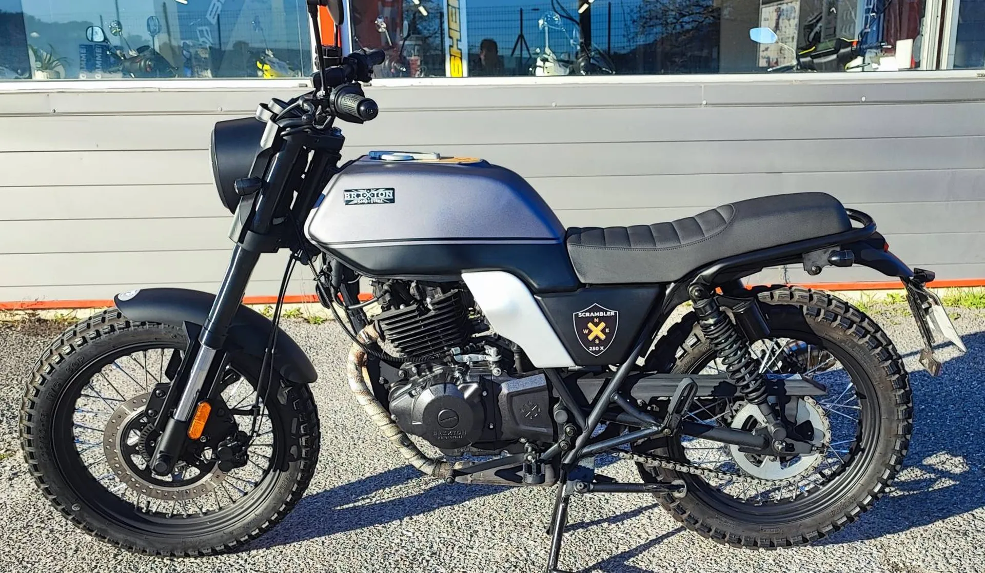 BRIXTON GLANVILLE 250 DU 09/2019 AVEC 7900 KM.