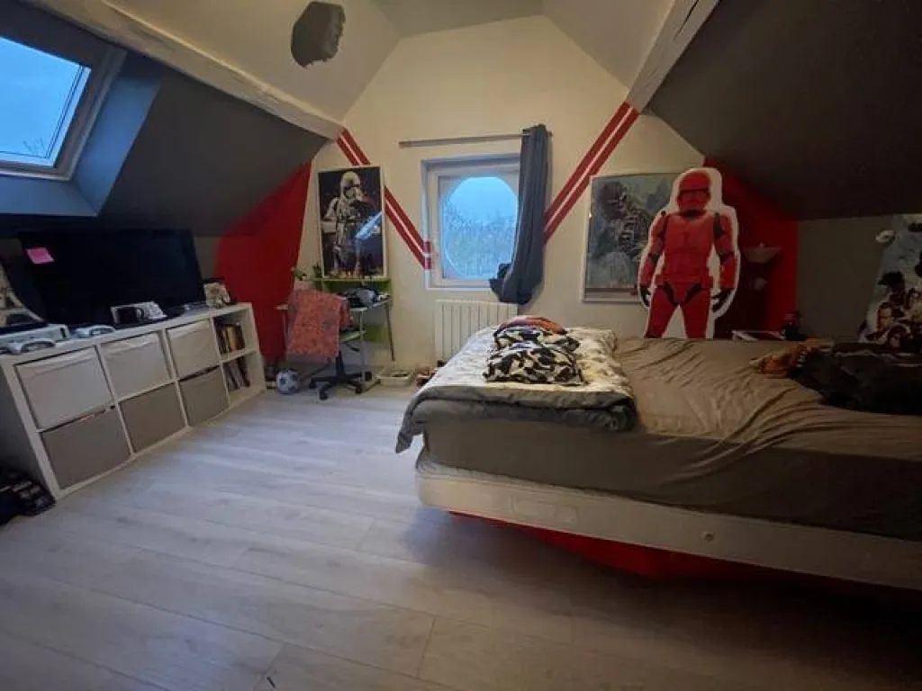 A acheter, maison de brique avec beau jardin de 670m² au calme proche tourville la rivière 76410