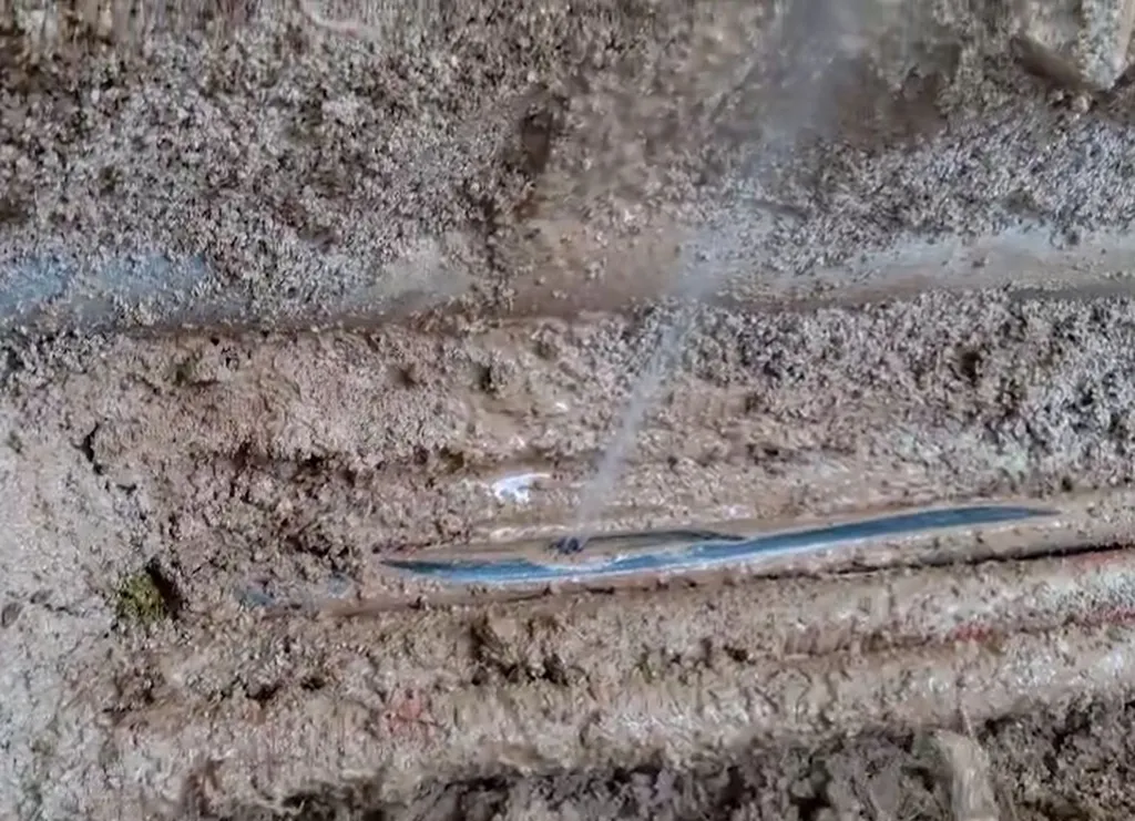 Fuite canalisation enterrée