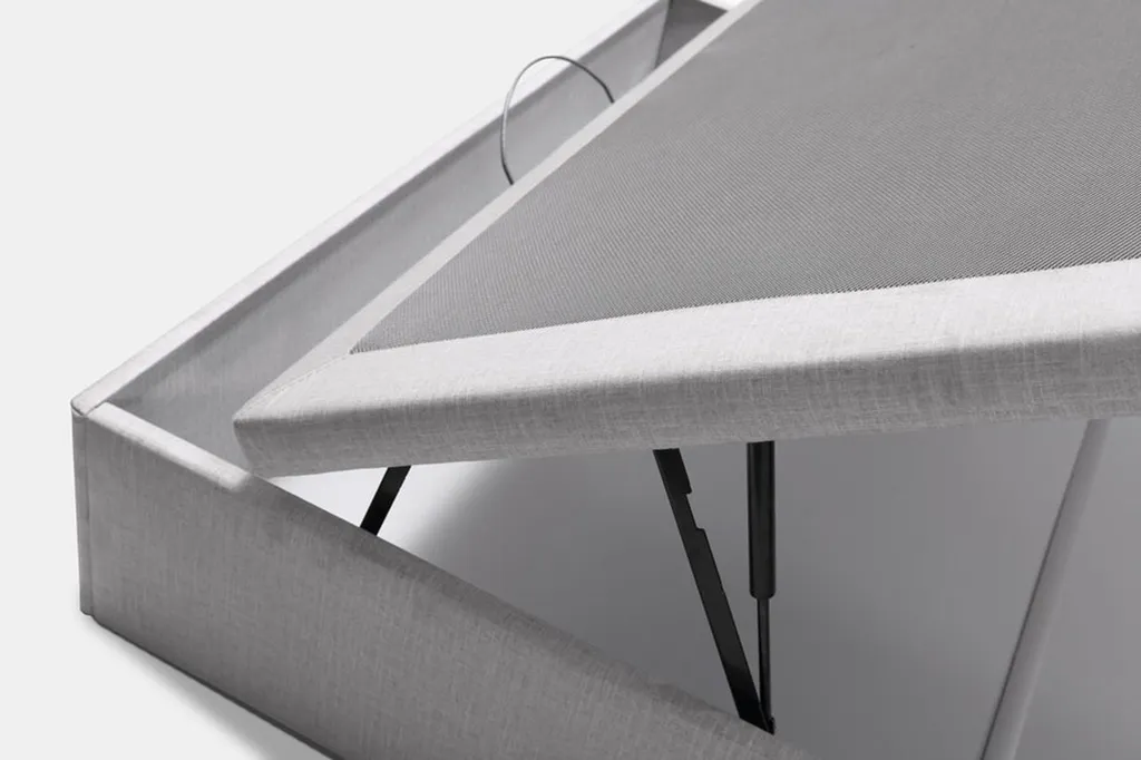 Acheter un sommier coffre Nerea de chez YECOL en tissu avec personnalisation sur mesure à Caluire proche Villeurbanne